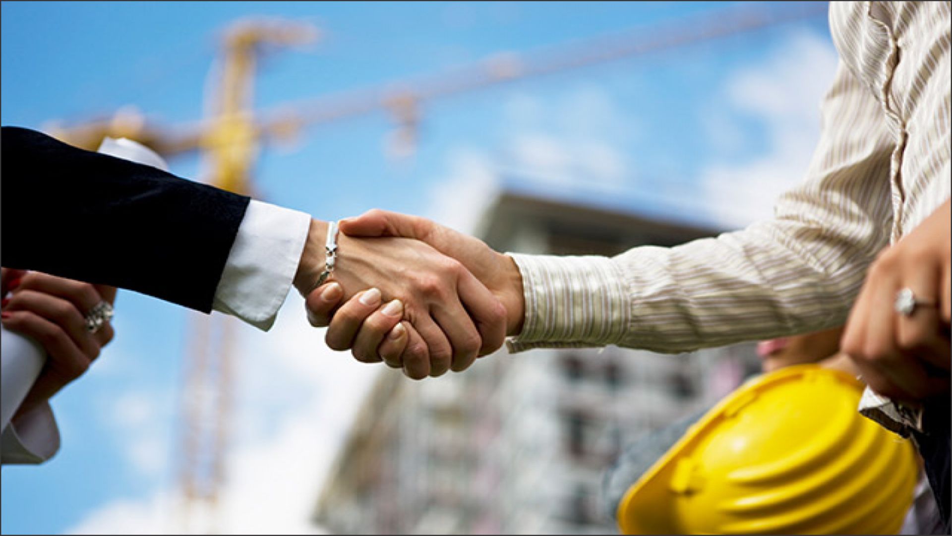 Handshake two men shaking hands